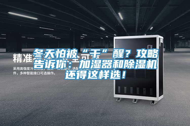 冬天怕被“干”醒？攻略告訴你：加濕器和除濕機還得這樣選！