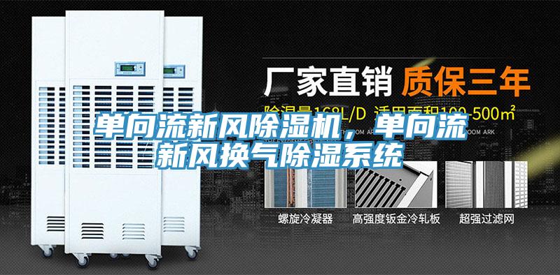 單向流新風(fēng)除濕機(jī)，單向流新風(fēng)換氣除濕系統(tǒng)