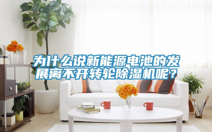 為什么說新能源電池的發(fā)展離不開轉(zhuǎn)輪除濕機(jī)呢？