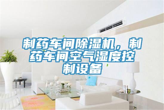 制藥車(chē)間除濕機(jī)，制藥車(chē)間空氣濕度控制設(shè)備