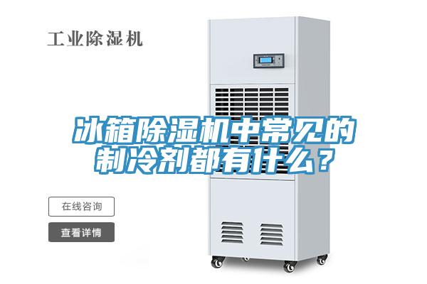 冰箱除濕機(jī)中常見的制冷劑都有什么？