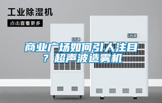商業(yè)廣場如何引人注目？超聲波造霧機(jī)