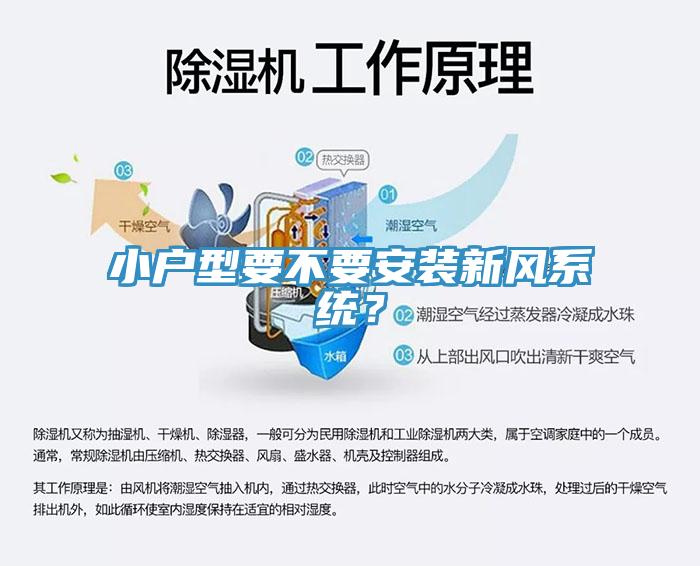 小戶型要不要安裝新風系統(tǒng)？