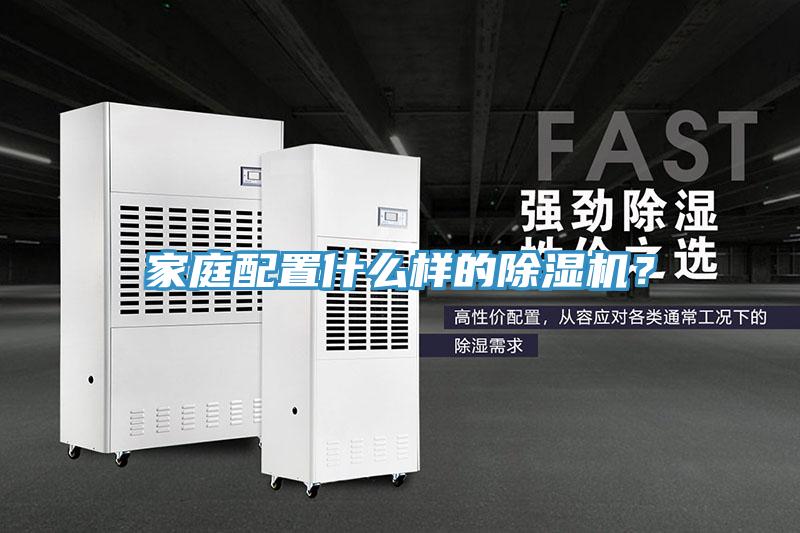 家庭配置什么樣的除濕機？