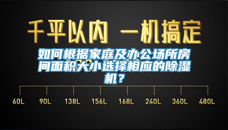 如何根據(jù)家庭及辦公場所房間面積大小選擇相應(yīng)的除濕機？