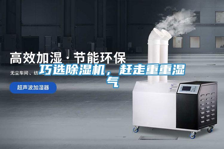 巧選除濕機，趕走重重濕氣