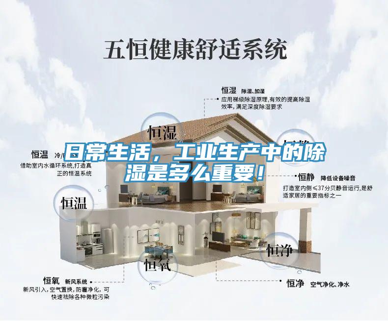日常生活，工業(yè)生產(chǎn)中的除濕是多么重要！
