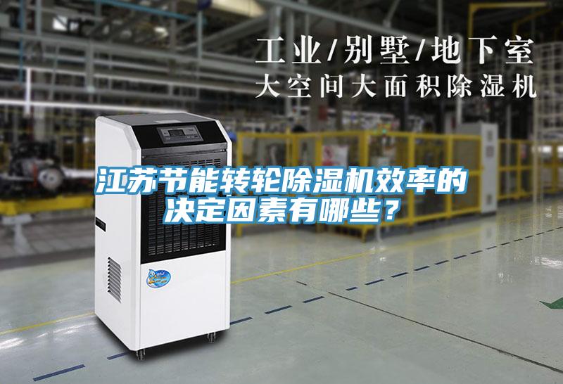 江蘇節(jié)能轉(zhuǎn)輪除濕機效率的決定因素有哪些？