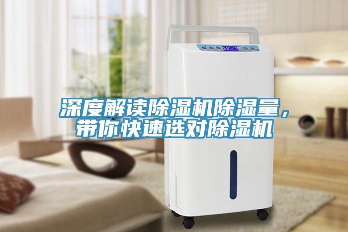 深度解讀除濕機除濕量，帶你快速選對除濕機