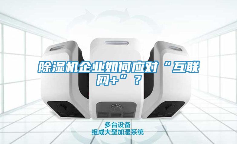 除濕機(jī)企業(yè)如何應(yīng)對(duì)“互聯(lián)網(wǎng)+”？