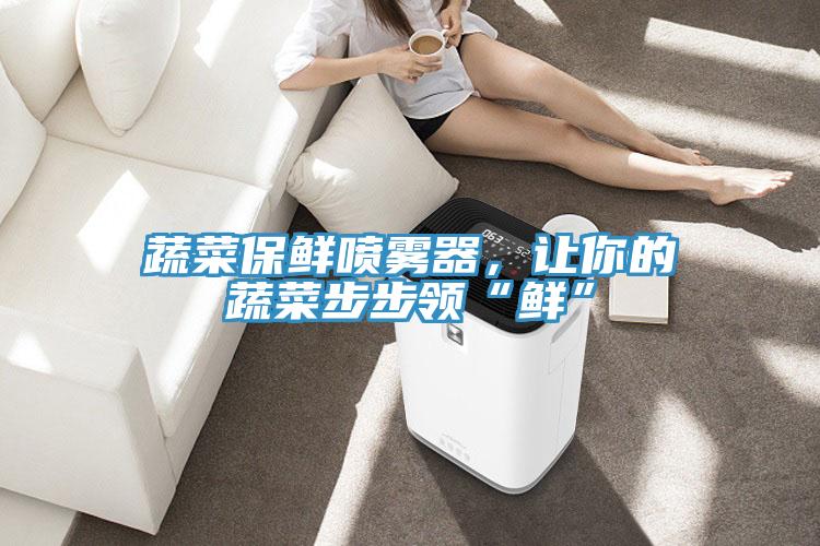 蔬菜保鮮噴霧器，讓你的蔬菜步步領(lǐng)“鮮”