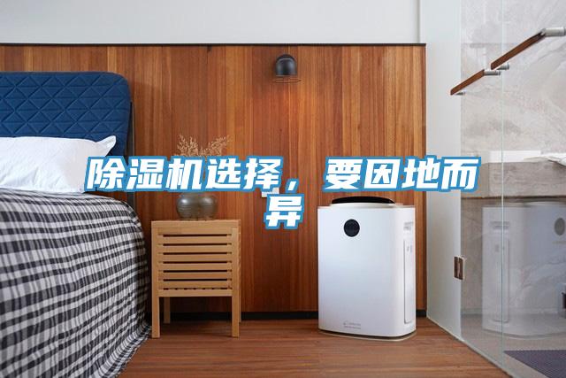 除濕機(jī)選擇，要因地而異