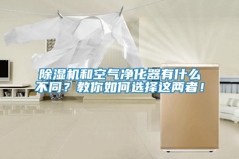 除濕機(jī)和空氣凈化器有什么不同？教你如何選擇這兩者！