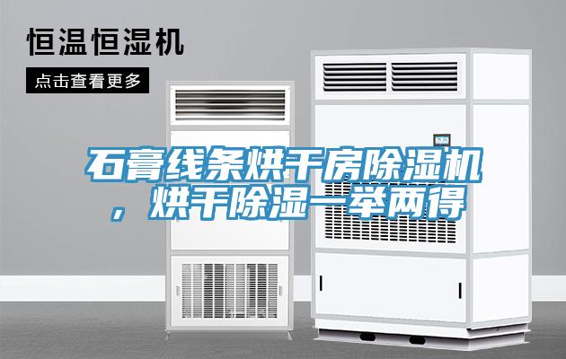 石膏線條烘干房除濕機(jī)，烘干除濕一舉兩得