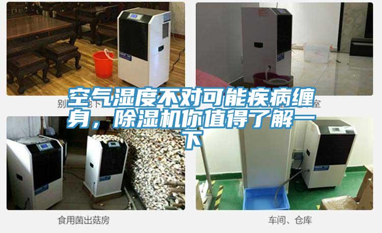 空氣濕度不對可能疾病纏身，除濕機你值得了解一下