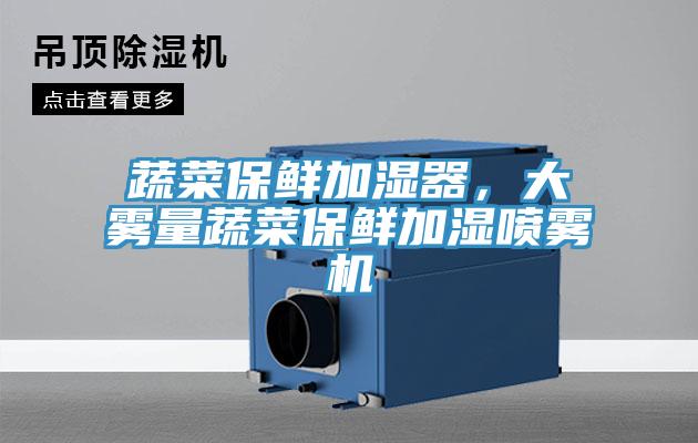 蔬菜保鮮加濕器，大霧量蔬菜保鮮加濕噴霧機(jī)