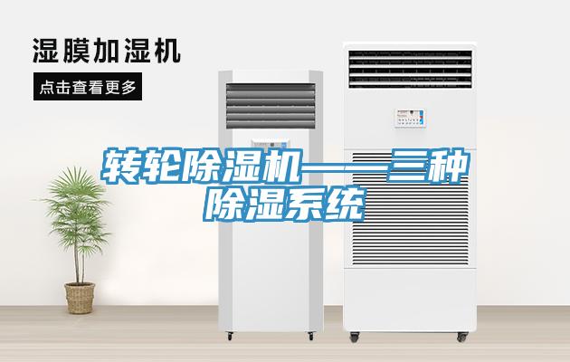 轉輪除濕機——三種除濕系統(tǒng)