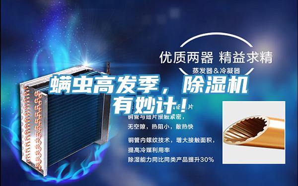 螨蟲高發(fā)季，除濕機有妙計！