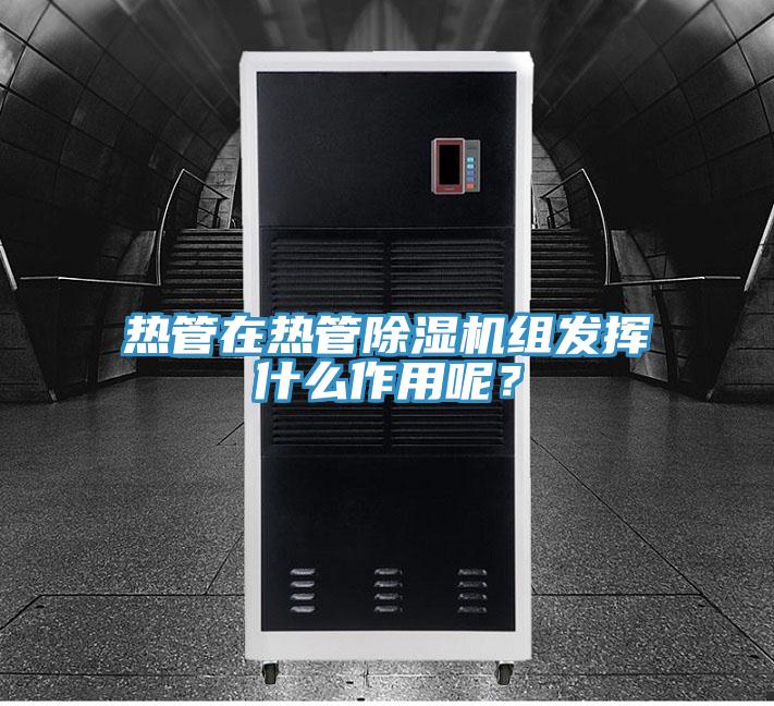熱管在熱管除濕機(jī)組發(fā)揮什么作用呢？
