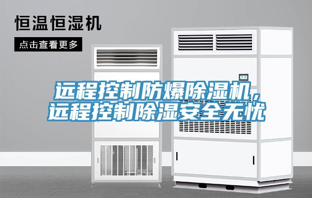 遠(yuǎn)程控制防爆除濕機(jī)，遠(yuǎn)程控制除濕安全無憂