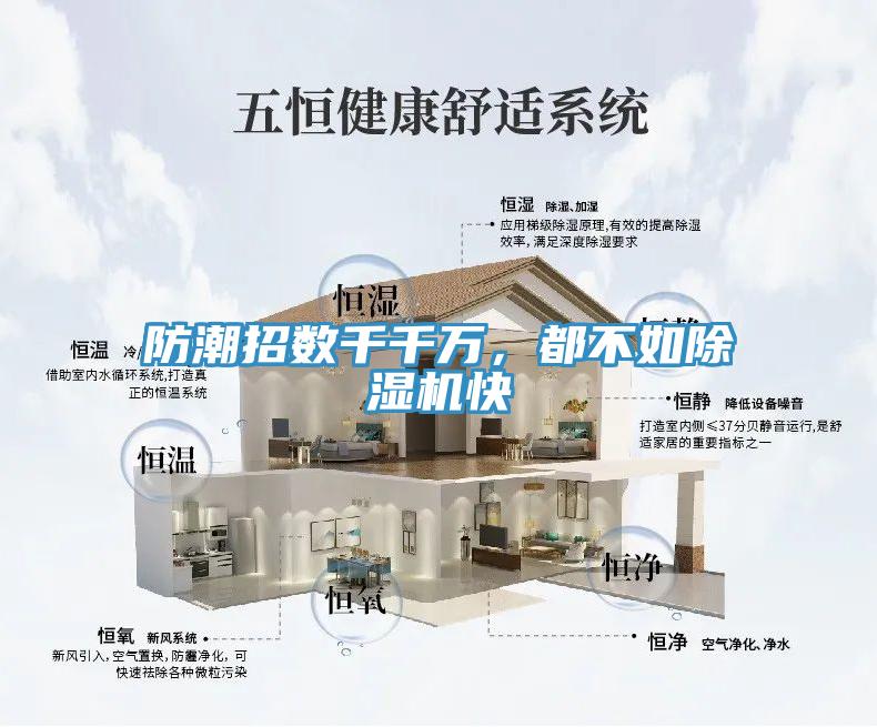 防潮招數(shù)千千萬，都不如除濕機(jī)快
