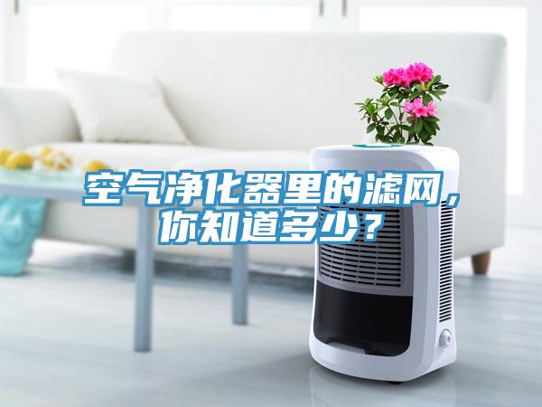 空氣凈化器里的濾網(wǎng)，你知道多少？