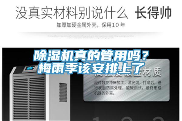 除濕機(jī)真的管用嗎？梅雨季該安排上了