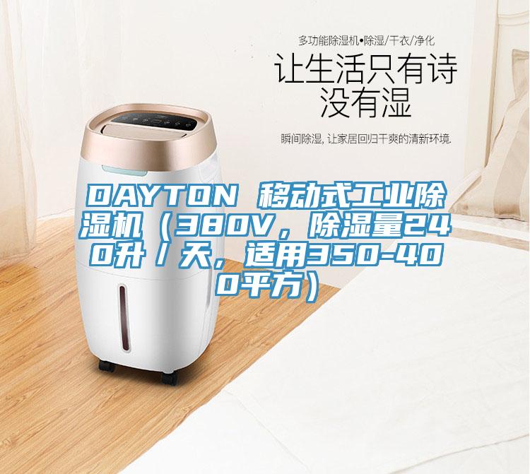 DAYTON 移動(dòng)式工業(yè)除濕機(jī)（380V，除濕量240升／天，適用350-400平方）
