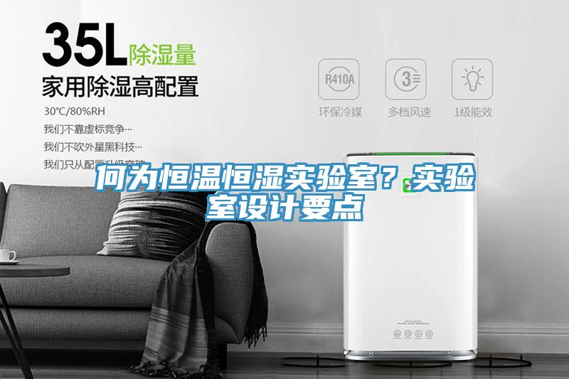 何為恒溫恒濕實(shí)驗(yàn)室？實(shí)驗(yàn)室設(shè)計(jì)要點(diǎn)