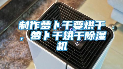 制作蘿卜干要烘干，蘿卜干烘干除濕機(jī)