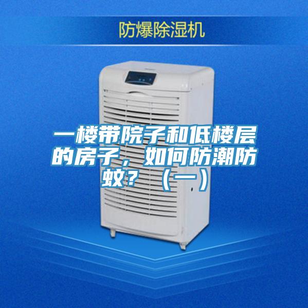 一樓帶院子和低樓層的房子，如何防潮防蚊？（一）