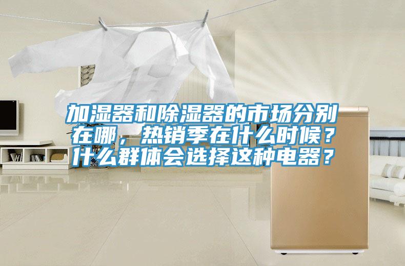加濕器和除濕器的市場(chǎng)分別在哪，熱銷季在什么時(shí)候？什么群體會(huì)選擇這種電器？