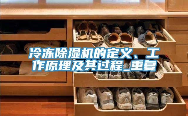 冷凍除濕機的定義、工作原理及其過程_重復(fù)