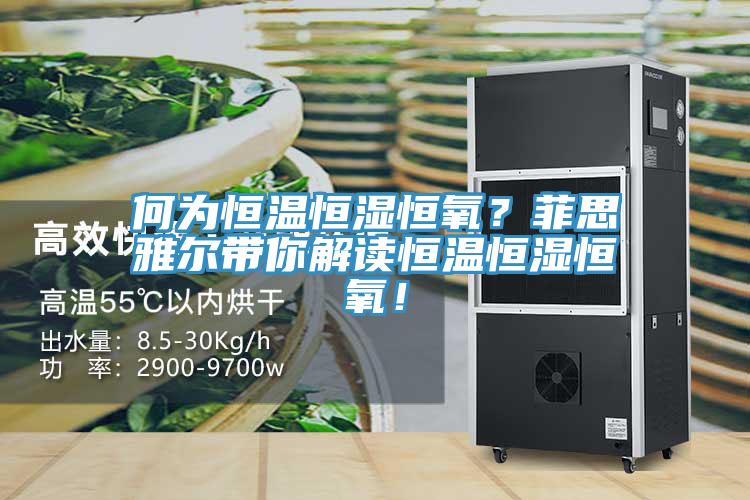 何為恒溫恒濕恒氧？菲思雅爾帶你解讀恒溫恒濕恒氧！