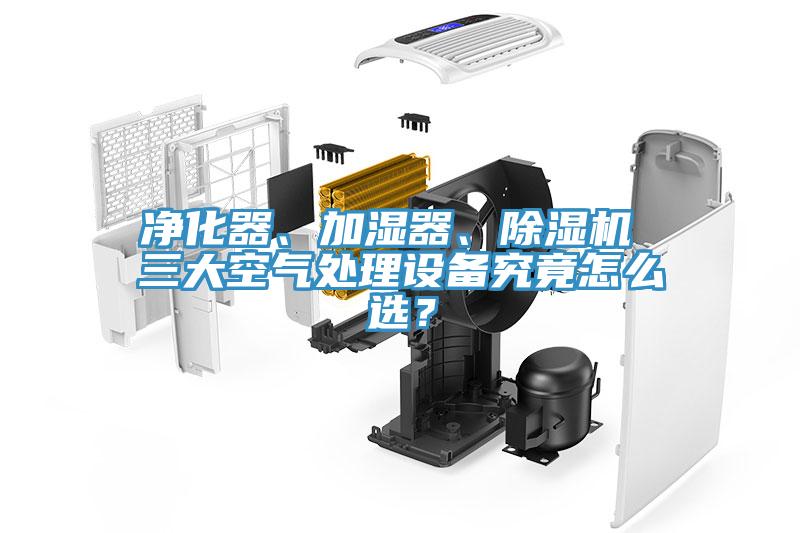 凈化器、加濕器、除濕機(jī) 三大空氣處理設(shè)備究竟怎么選？