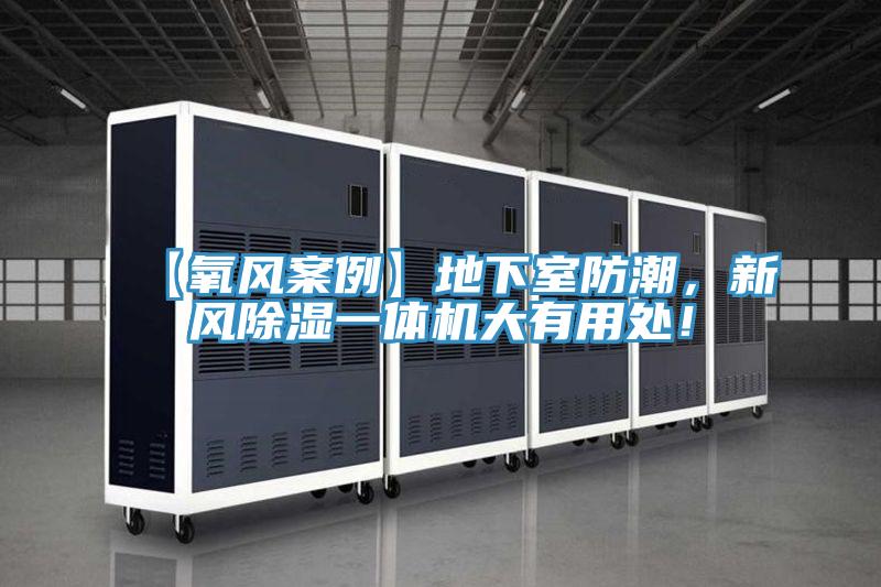 【氧風案例】地下室防潮，新風除濕一體機大有用處！