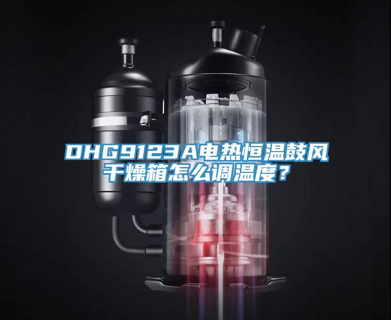 DHG9123A電熱恒溫鼓風(fēng)干燥箱怎么調(diào)溫度？