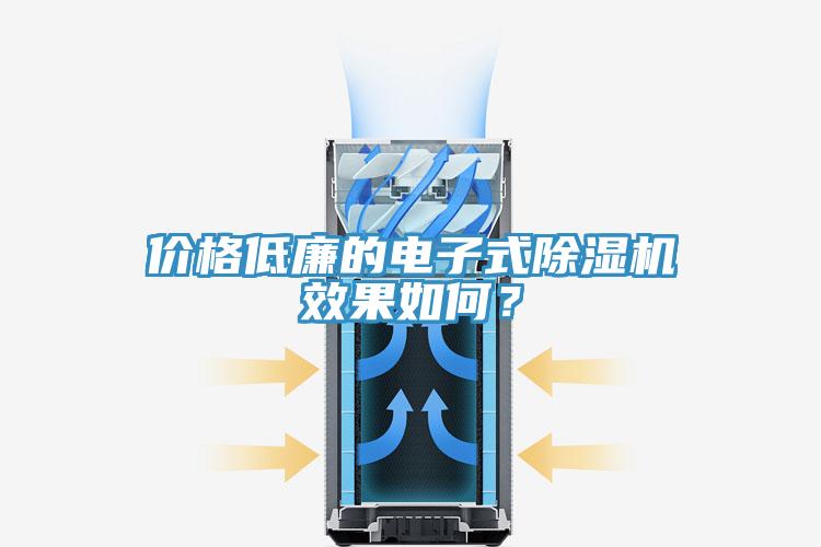 價(jià)格低廉的電子式除濕機(jī)效果如何？