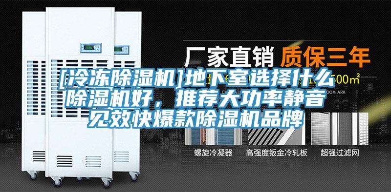 [冷凍除濕機(jī)]地下室選擇什么除濕機(jī)好，推薦大功率靜音見效快爆款除濕機(jī)品牌