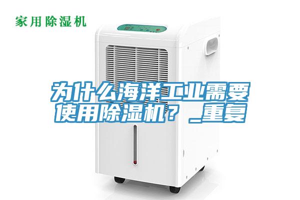 為什么海洋工業(yè)需要使用除濕機(jī)？_重復(fù)