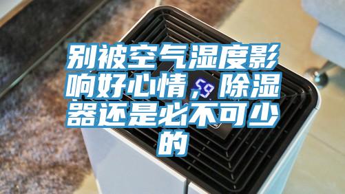 別被空氣濕度影響好心情，除濕器還是必不可少的