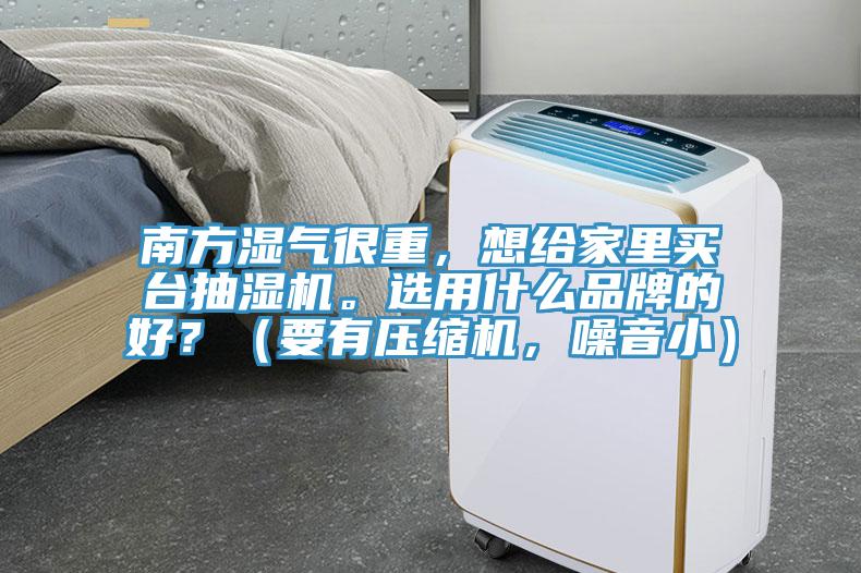 南方濕氣很重，想給家里買臺抽濕機(jī)。選用什么品牌的好？（要有壓縮機(jī)，噪音?。?></div>
								<div   id=