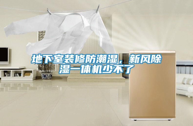 地下室裝修防潮濕，新風(fēng)除濕一體機(jī)少不了