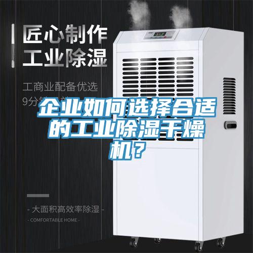 企業(yè)如何選擇合適的工業(yè)除濕干燥機？