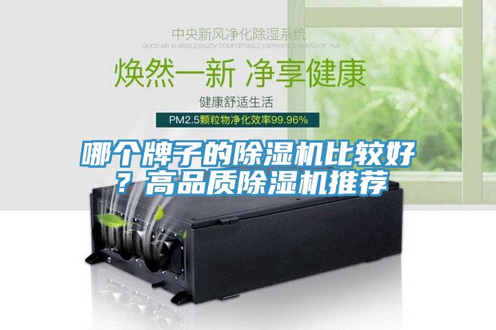 哪個(gè)牌子的除濕機(jī)比較好？高品質(zhì)除濕機(jī)推薦