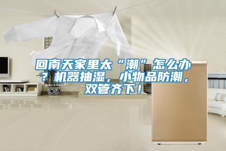 回南天家里太“潮”怎么辦？機(jī)器抽濕，小物品防潮，雙管齊下！