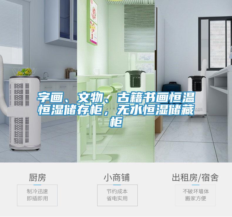 字畫、文物、古籍書畫恒溫恒濕儲存柜，無水恒濕儲藏柜