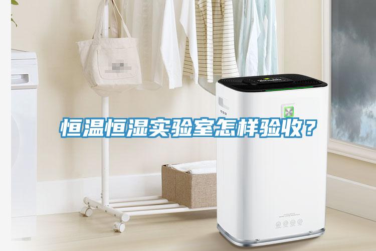恒溫恒濕實驗室怎樣驗收？