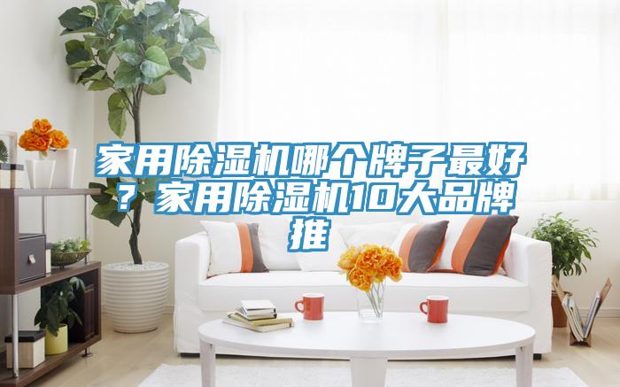 家用除濕機哪個牌子最好？家用除濕機10大品牌推