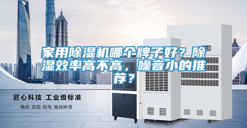 家用除濕機(jī)哪個牌子好？除濕效率高不高，噪音小的推薦？